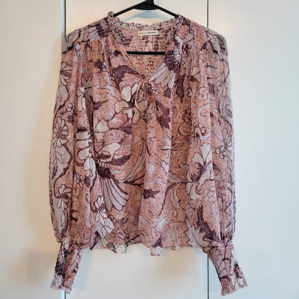 Ulla Johnson Floral Blouse